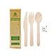 wooden cutlery set